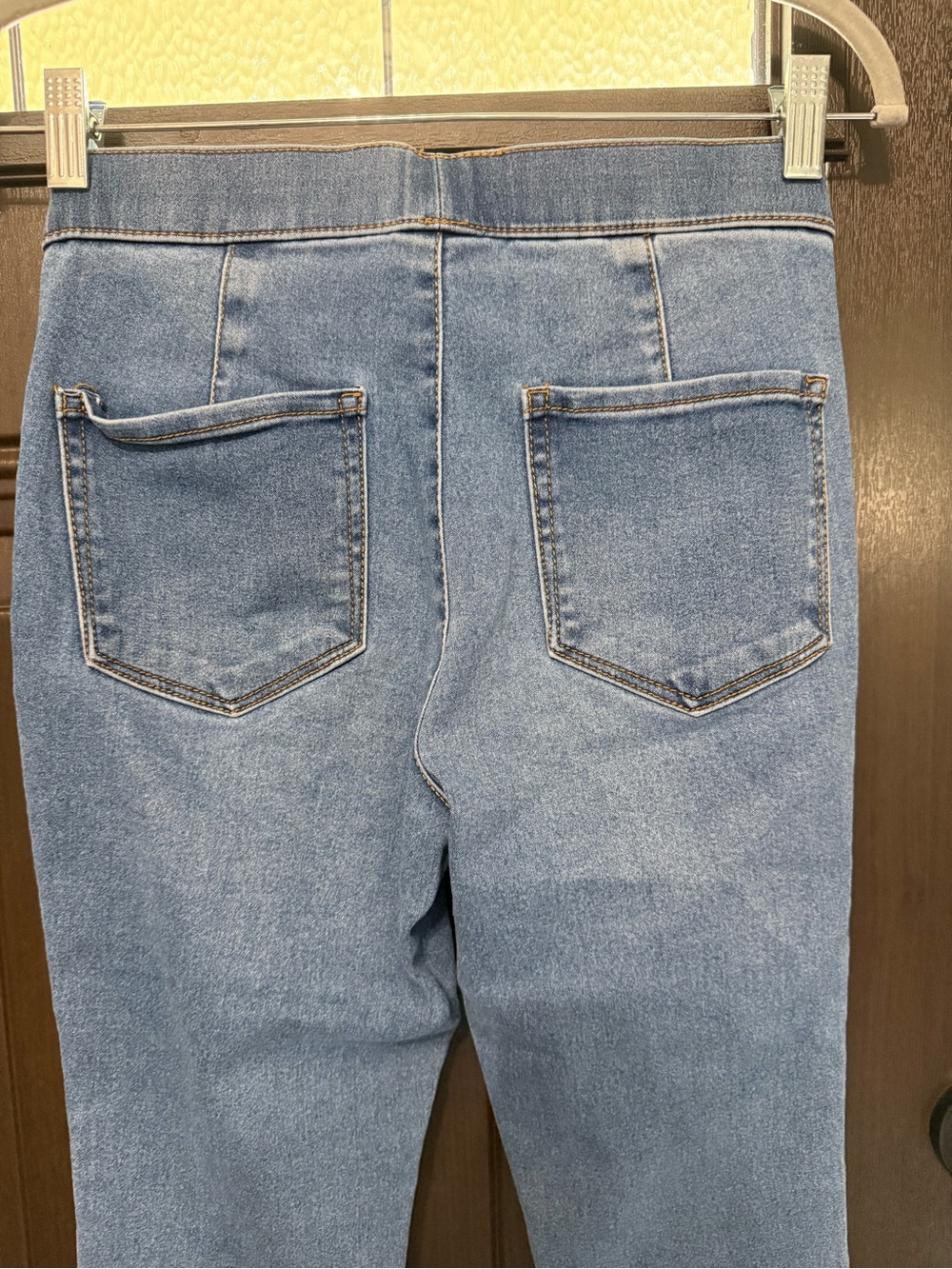 No Boundaries Light Blue Flare Jeans - Picture 4 of 6